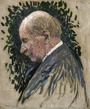 Gustave Charpentier by Henri Martin Oil Painting