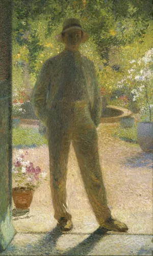 Jacques Martin-Ferrieres a Marquayrol by Henri Martin Oil Painting
