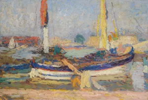 La Barque by Henri Martin Oil Painting
