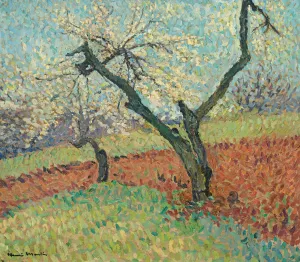 Les Vieux Prunier by Henri Martin Oil Painting