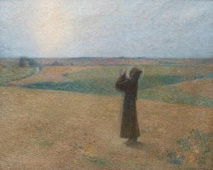 Saint Francis of Assisi by Henri Martin Oil Painting