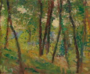 Sous-Bois by Henri Martin Oil Painting