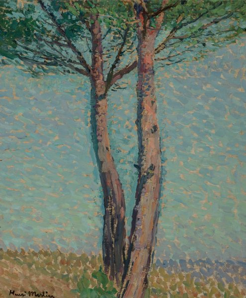 Main Product Photo of Un pin Painting by Henri Martin