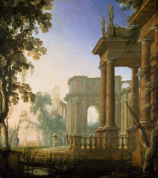 Main Product Photo of Jephthah And His Daughter  Painting by Henri Mauperche