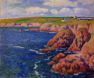 Beg-er-Vran - Finistere Oil painting by Henri Moret
