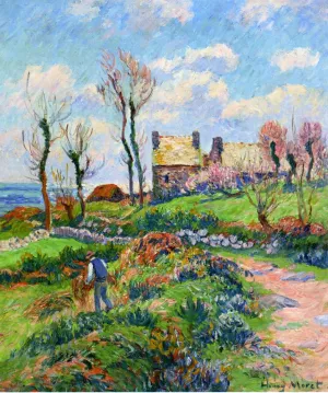 Near Audierne by Henri Moret - Oil Painting Reproduction