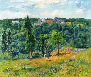 Spring at Clohars by Henri Moret Oil Painting