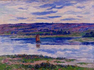 The River Basin, Finistere by Henri Moret - Oil Painting Reproduction