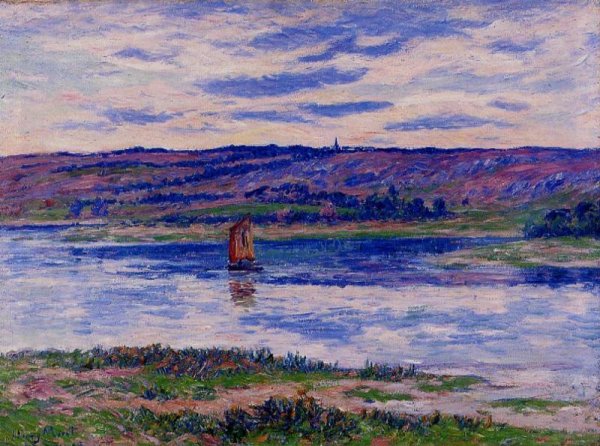 The River Basin, Finistere by Henri Moret - Hand-Painted Oil Painting Reproduction