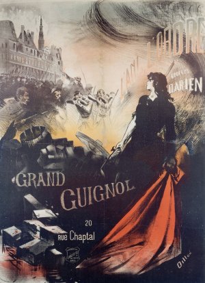 L'ami De L'ordre Georges Darien Grand Guignol by Henri-Patrice Dillon Oil Painting