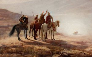 The Mirage by Henri Paul Motte Oil Painting