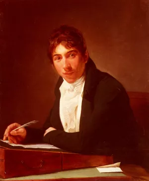 A Portrait Of Master Gardiner by Henri Pierre Danloux - Oil Painting Reproduction
