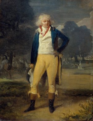L'Abbe de Saint-Farre, fils naturel du Duc d'Orleans et de Mlle Lemarquis, danseuse a l'Opera by Henri-Pierre Danloux Oil Painting