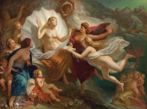 The Birth of Venus by Henri-Pierre Picou Oil Painting