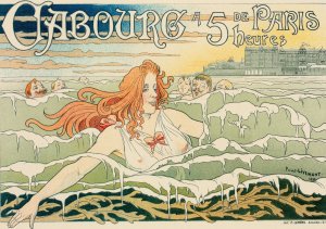 Casino De Cabourg by Henri Privat-Livemont Oil Painting