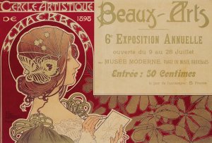 Cercle Artistique De Schaerbeek by Henri Privat-Livemont Oil Painting