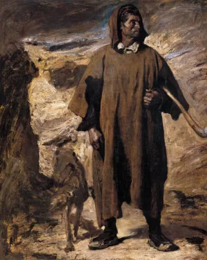 Castilian Mountain Shepherd painting by Henri Regnault