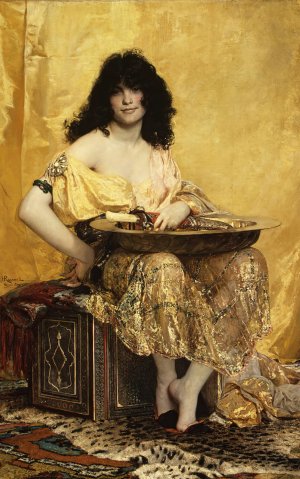 Salome by Henri Regnault Oil Painting
