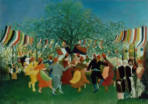 A Centennial of Independence by Henri Rousseau Oil Painting