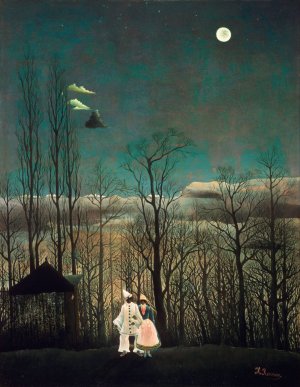 Carnival Evening by Henri Rousseau Oil Painting