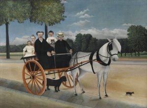 La Carriole du pere Junier by Henri Rousseau Oil Painting