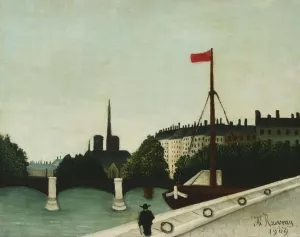 Notre Dame by Henri Rousseau Oil Painting