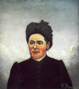 Portrait of A Woman II by Henri Rousseau Oil Painting
