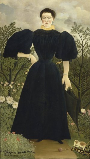 Portrait of Madame M by Henri Rousseau Oil Painting