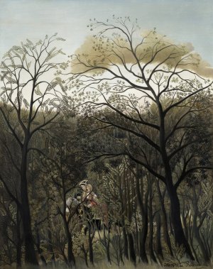 Rendezvous in the Forest by Henri Rousseau Oil Painting