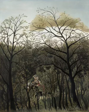 Rendezvous in the Forest by Henri Rousseau Oil Painting