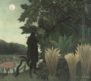 The Snake Charmer by Henri Rousseau Oil Painting