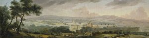 View of the back of a Palace by Henri Sallembier Oil Painting