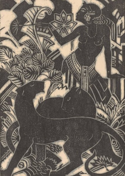 Main Product Photo of Circe II  Painting by Henri Van Der Stok