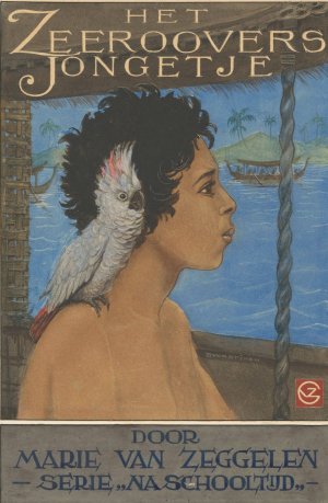 Titelblad voor de Het Zeeroovers Jongetje van Marie van Zeggelen by Henri Verstijnen Oil Painting