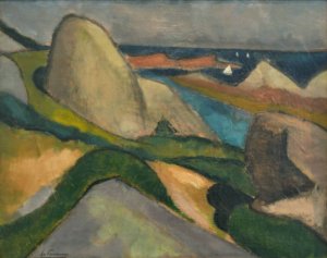 Ploumanac'h by Henri Victor Gabriel Le Fauconnier Oil Painting