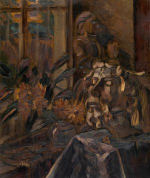 Still Life with Buste by Henri Victor Gabriel Le Fauconnier Oil Painting