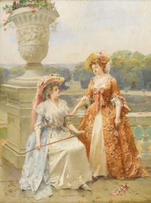Untitled by Henri Victor Lesur Oil Painting