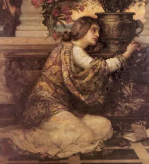 Isabella Oil painting by Henrietta Rae Normand