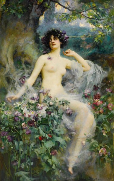 Songs Of The Morning by Henrietta Rae - Hand-Painted Oil Painting Reproduction