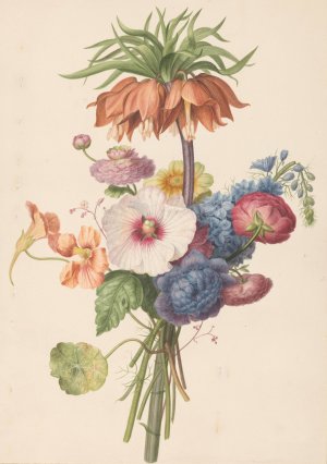 Boeket by Henriette Geertruida Knip Oil Painting