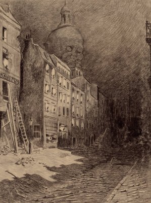 Abandoned London by Henrique Alvim Correa Oil Painting