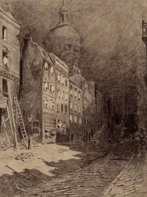 Abandoned London by Henrique Alvim Correa Oil Painting