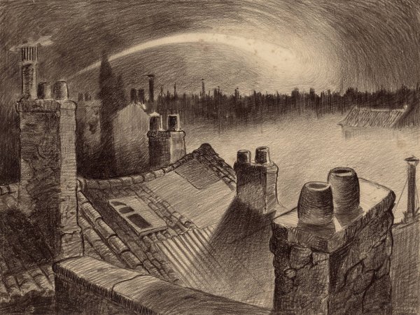 Main Product Photo of Falling Star  Painting by Henrique Alvim Correa