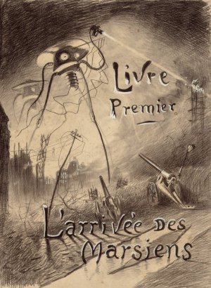Livre Premier; L'arrivee des Martiens by Henrique Alvim Correa Oil Painting