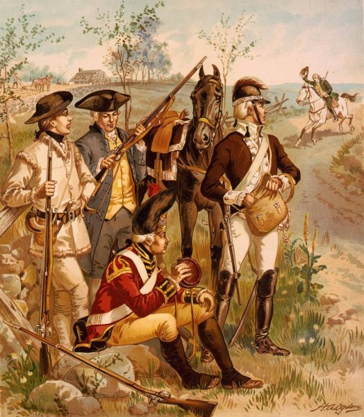 Independent company organizations  by Henry Alexander Ogden - Hand-Painted Oil Painting Reproduction