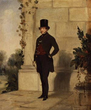 Henry Somerset, 7th Duke of Beaufort by Henry Alken Oil Painting