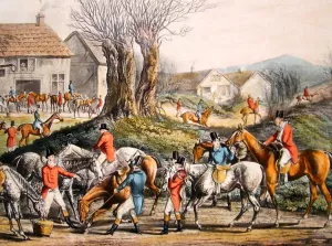 The Beaufort Hunt painting by Henry Alken