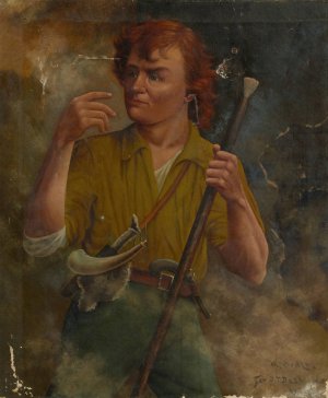 Henry W. Karnes by Henry Arthur McArdle Oil Painting