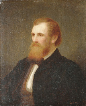 John Quincy Adams Ward by Henry Augustus Loop Oil Painting
