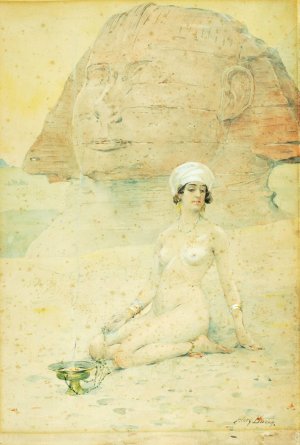 Spirit of the Sphinx by Henry Bacon Oil Painting